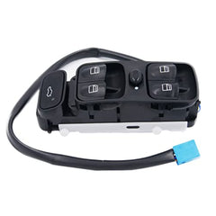038210679 Master Power Window & Trunk Release Switch; 4-Door; Front Left; Compatible with Mercedes-Benz W203 4-Door C-Class Models C230, C240, C280, C320, C350, C32 AMG, C55 AMG
