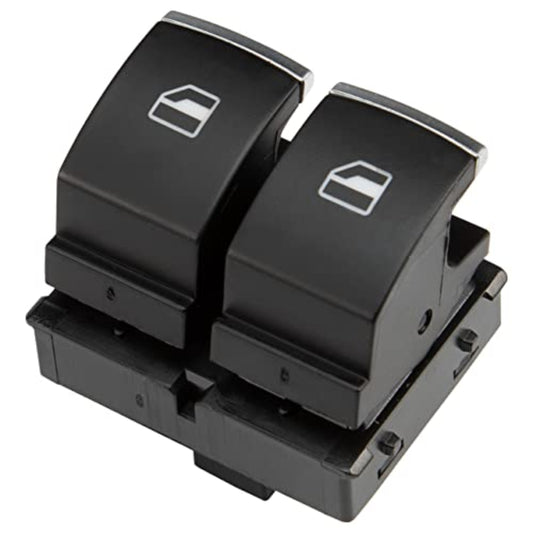 Window Switch Driver Side, Front Left Master Power Window Switch Button Fits Eos Golf MK5 MK6 GTI Rabbit Passat B6 5K3959857 5K3959857A 5K3959857B