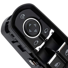 Front Driver Car Master Power Window Switch Panel Compatible With Porsche Cayenne 2011-2014 Porsche Panamera 2010-2015 Replaces 7PP959858RDML 7PP959858MDML