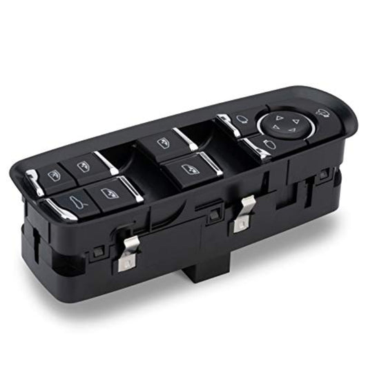 Front Driver Car Master Power Window Switch Panel Compatible With Porsche Cayenne 2011-2014 Porsche Panamera 2010-2015 Replaces 7PP959858RDML 7PP959858MDML