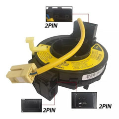 Steering Wheel Position Angle Sensor Compatible with Toyota Echo 2000-2003, MR2 Spyder & RAV4 2001-2004, Replaces 84306-52020, Direct-Fit Replacement