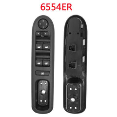 Power Window Switch Driver Side Master Control Switch 9 Pins 6554ER 6554.ER 96468704XT for Peugeot 407 6D Peugeot 407 6C Peugeot 407 6E