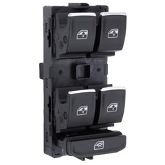 Power Window Switch, 5GG959857A 5G0959857C 5G0959857E Front Driver Side Window Master Switch Replacement for Mk7 2014 2018 Black