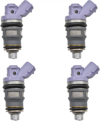 4x Fuel Injector 23250-76010 For Toyota Previa Tarago TCR10R 2.4L 2TZFE 4 Req