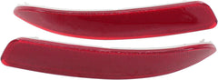 ApplianPar Rear Left and Right Side Bumper Reflector Marker Trim for BMW