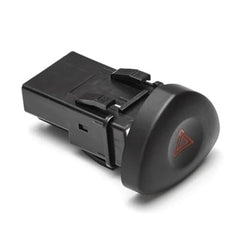 Clio MK II Hazard Warning Switch Button, and Resistant, Easy Installation, OEM Reference 8200060036, Black, for Clio MK II 2001-2006