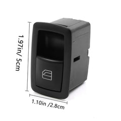 Single Power Window Switch Compatible with Mercedes-Benz W164 W251 ML350 ML450 ML550 ML63 AMG R320 R350 R500, Front or Rear Side, Replace # 2518200510, 25182005109174