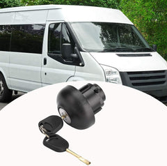 Locking Fuel for MK7 06 18 Replacement 9C119K163AA Secure Fuel Filler Cover with Keys OE Fit ABS Construction