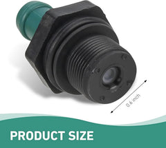 1 PC Automotive Crankcase Ventilation Valve, One-way Control PCV Check Valve Replacement, Replaces OEM #111810EA200 118106N202 118106N201 1181-1KC0A Compatible with Nissan Infiniti