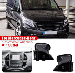 A4478300654 Car Dashboard Center A/C Grille Vent Air Conditioner Outlet For Mercedes Benz Vito V260 W447 W448 A4478300454 (Right)