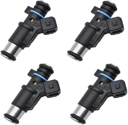 4PCS 0280156357 Fuel Injectors Compatible with Peugeot 106 206 306 Partner Compatible With Citroen Berlingo C2 1984E0 01F002A 348001