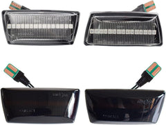 For Dynamic Turn Signal Marker For Opel Astra H MK5 2004-2014 (Black)