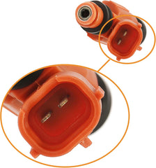 Fuel Injector 4 Holes 4Pcs | Replacement for Yamaha Outboard 115 HP Marine Mitsubishi Eclipse Galant Mirage Chrysler Dodge Suzuki | Replace# 68V-8A360-00-00, INP-771, CDH-210