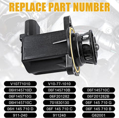 Turbo Turbocharger Cut Off Bypass Valve 06H145710D Replacement For Audi A4