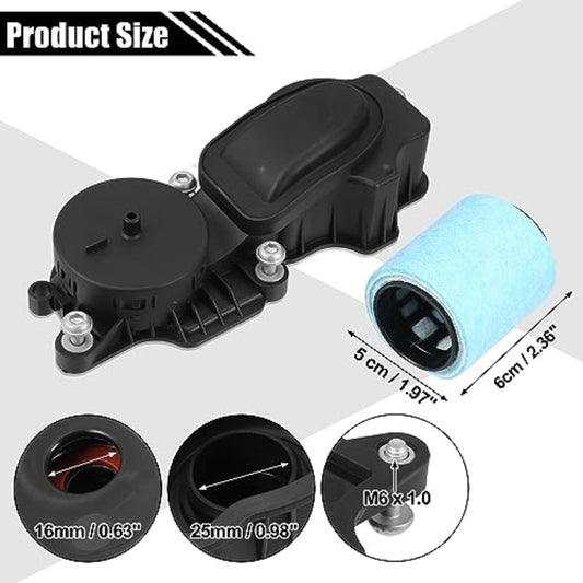 NEW PCV Crankcase Oil Vent Breather Filter Kit For BMW M57 E39 E46 X5 E53 Diesel