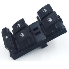 Power Window Switch, 5GG959857A 5G0959857C 5G0959857E Front Driver Side Window Master Switch Replacement for Mk7 2014 2018 Black