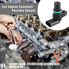 amshaft Position Sensor Compatible with 2009-2017 Audi Q5, Q7, A4, A5, A6, A7, S5 & Volkswagen Tiguan, Jetta, Passat, CC, GTI, Touareg & 2011-2016 07L905163A