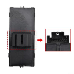 Power Window Switch, 5GG959857A 5G0959857C 5G0959857E Front Driver Side Window Master Switch Replacement for Mk7 2014 2018 Black