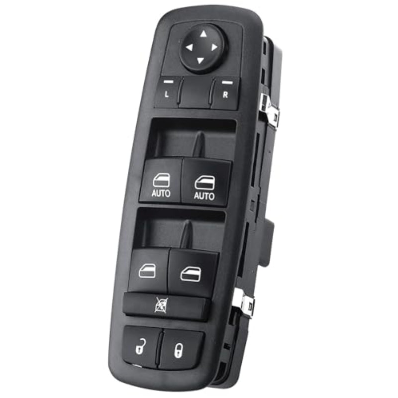 Front Left Driver Side Master Power Control Window Switch for Dodge Ram 1500 2500 3500 Truck Quad Mega Crew Cab 2009 2010 2011 2012 Replace 4602863AD 4602863AB 4602863AC 901-473 (3 Pins + 9 Pins)