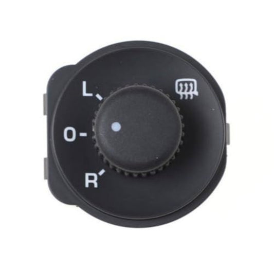 Car Mirror Switch Compatible with Skoda for Rapid for Roomster for Fabia II 2 2007-2014 5J1959565 Side Mirror Switch Control Knob Button