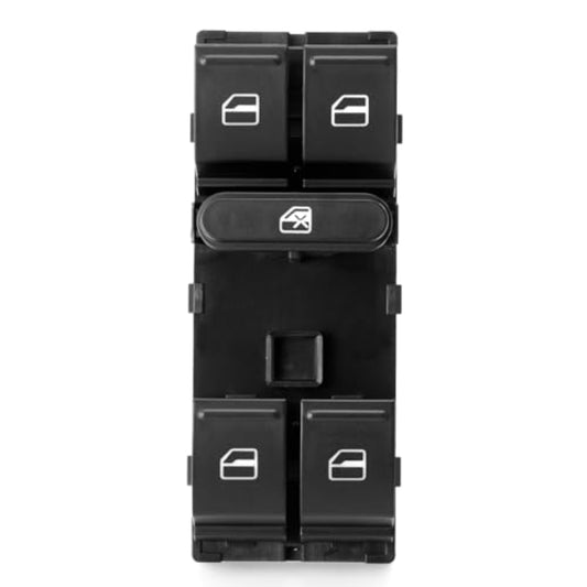 Driver Side Power Master Window Switch, Compatible with 2005-2014 VW Jetta/Golf/Passat | CC/Tiguan/Rabbit/GTI，Replace 1K4959857, 5ND959857, 5K4959857