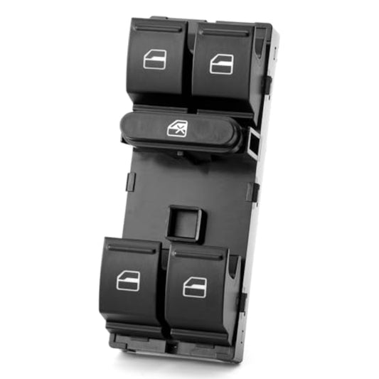 Driver Side Power Master Window Switch, Compatible with 2005-2014 VW Jetta/Golf/Passat | CC/Tiguan/Rabbit/GTI，Replace 1K4959857, 5ND959857, 5K4959857