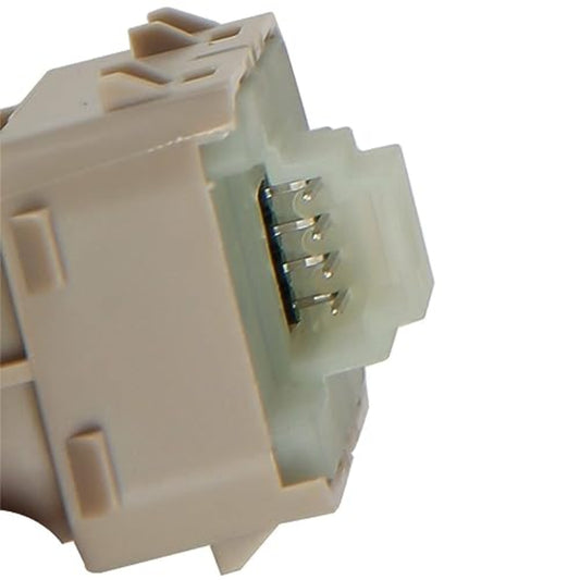Power Window Switch Compatible with Mercedes-Benz C200 2015-2016, C300 2015, C63 AMG 2015 Coupe, C63 AMG S 2015, Front Right or Rear Side, Beige Color, Replace# 2059051513