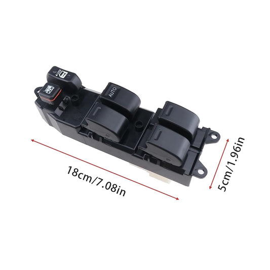 RHD Power Window Master Switch 84820-12470 84820-12480 Compatible with Toyota Corolla NZE120 ZZE121 ZZE122