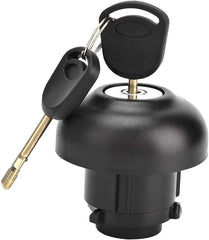 Locking Fuel for MK7 06 18 Replacement 9C119K163AA Secure Fuel Filler Cover with Keys OE Fit ABS Construction