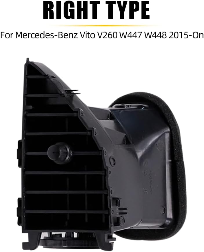 A4478300654 Car Dashboard Center A/C Grille Vent Air Conditioner Outlet For Mercedes Benz Vito V260 W447 W448 A4478300454 (Right)