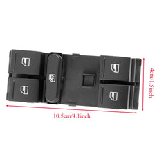 Front RH Master Power Window Switch for VW Golf MK5 MK6 Passat Touran 1Z0959858B