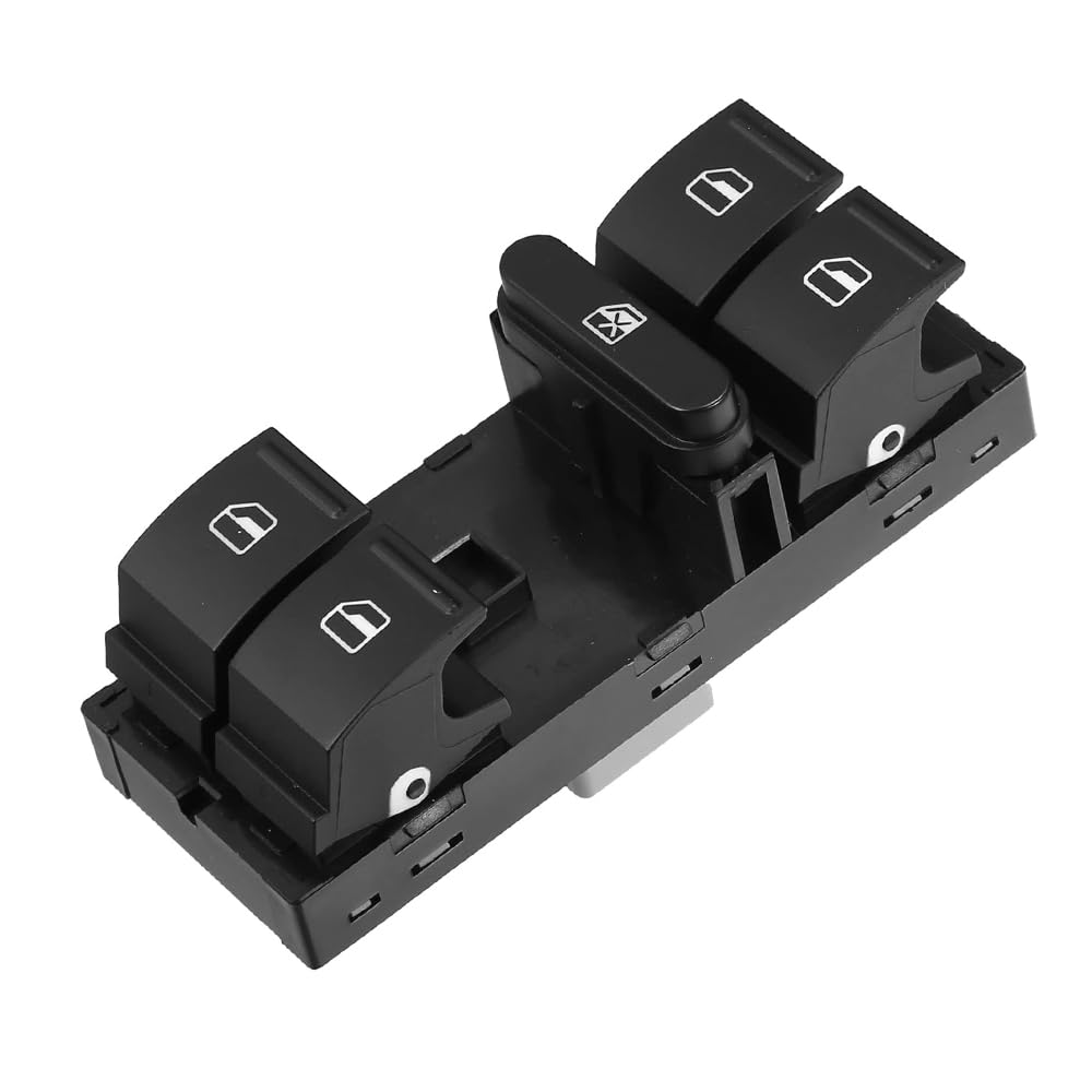 Front RH Master Power Window Switch for VW Golf MK5 MK6 Passat Touran 1Z0959858B