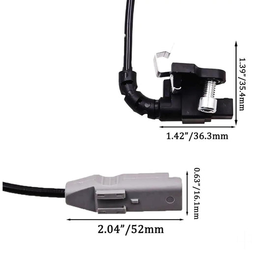 Rear ABS Wheel Speed Sensor for Citroen C4 DS4 NX Peugeot 307 308 408 454508 New