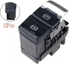 Hold Switch Button, Electronic Parking Brake Switch with Auto Hold Button, Compatible with 2009-2016 Audi A4 B8, 2008-2016 A5 S5, 2010-2016 Q5, 8K1927225C 8K1927225