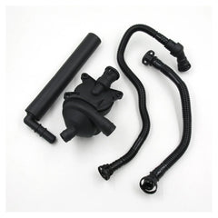 Crankshaft Valve+Breather+Hose 11617503520 11157513903 11157503524 11157503523 Compatible with BMW 3 Series 316 318 E46 N42 N46(Assembly)