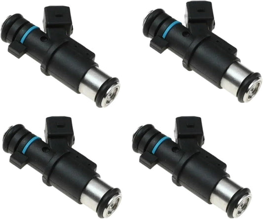 4PCS 0280156357 Fuel Injectors Compatible with Peugeot 106 206 306 Partner Compatible With Citroen Berlingo C2 1984E0 01F002A 348001