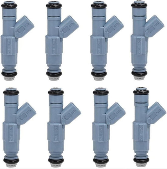 4 Holes Set of 8 Fuel Injectors Compatible with Dodge, Jeep 0280155849