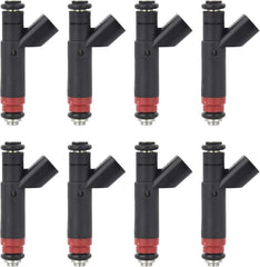8pcs Fuel Injectors Compatible with Jeep 2001-2004 Grand Cherokee & Dodge 2002-2003 Ram 1500, 2001-2003 Durango/Dakota, 4.7L, Replace# 53032145AA, RL032145AA