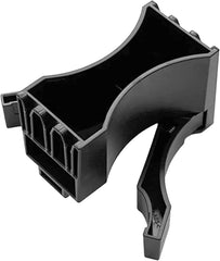 Cup Holder Insert Divider for Toyota Land Cruiser 2008-2021 Center Console Drink Cup Holder Insert Divider Replacement 55633-60040 1Pcs Black