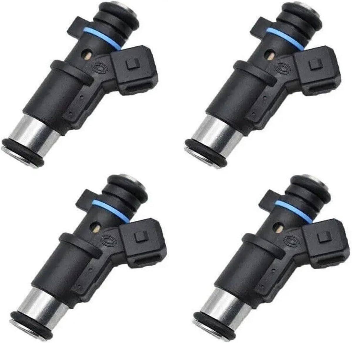 4PCS 0280156357 Fuel Injectors Compatible with Peugeot 106 206 306 Partner Compatible With Citroen Berlingo C2 1984E0 01F002A 348001