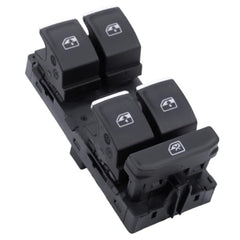 Power Window Switch, 5GG959857A 5G0959857C 5G0959857E Front Driver Side Window Master Switch Replacement for Mk7 2014 2018 Black