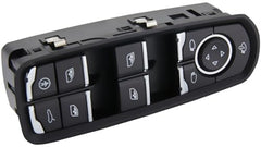 Front Driver Car Master Power Window Switch Panel Compatible With Porsche Cayenne 2011-2014 Porsche Panamera 2010-2015 Replaces 7PP959858RDML 7PP959858MDML