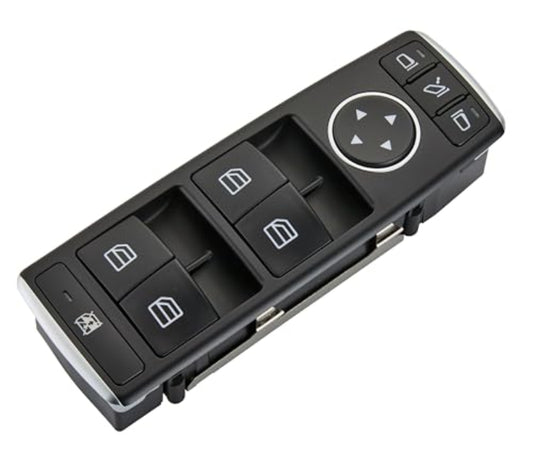 Power Window Switch Fits for Mercedes-Benz Benz CLA250 CLA45 AMG,GLE350,GLE400,GLE500, ML250 ML350 ML400 ML500 ML63AMG ETC.Driver Side Control Door vidrios Master Switch.Replaces 1669054400