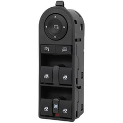 Window Lift Switch Compatible with Vauxhall for Opel for Astra H for Zafira 2005-2015 13228699 13228877 Electric Power Window Master Control Switch