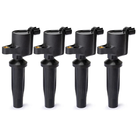 4X Ignition Coil Fit For FORD C-MAX FOCUS II GALAXY II MAZDA TRIBUTE VOLVO C30 S40 S80 V50 V70