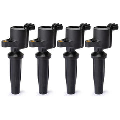 4X Ignition Coil Fit For FORD C-MAX FOCUS II GALAXY II MAZDA TRIBUTE VOLVO C30 S40 S80 V50 V70