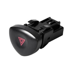 Clio MK II Hazard Warning Switch Button, and Resistant, Easy Installation, OEM Reference 8200060036, Black, for Clio MK II 2001-2006