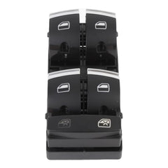 4F0959851H Master Power Window Switch Front Left Driver Side Fit for for Audi A3 2003-2012, fit for Audi A6 2004-2011, fit for Audi Q7 2007-2015 Replace 4F0 959 851H w/Crowbar