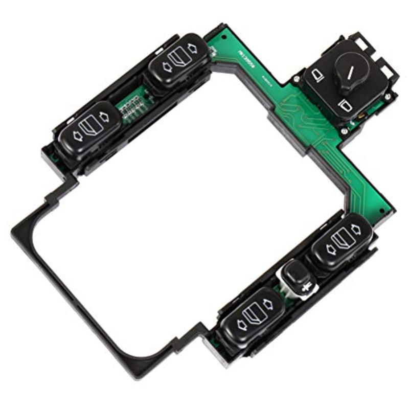 Window Master Switch for 1998-2002 Mercedes-Benz E430 E55 AMG Sedan; 1997-2002 E420; 1996-1997 E320; 1996-1997 W210 E300 E320 (2108200110)