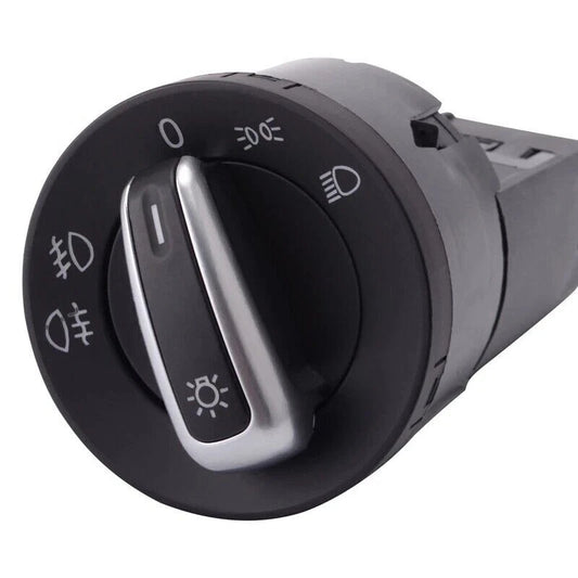 Chrome Headlight Fog Light Switch 17 pin for VW BORA GOLF JETTA PASSAT 3BD941531